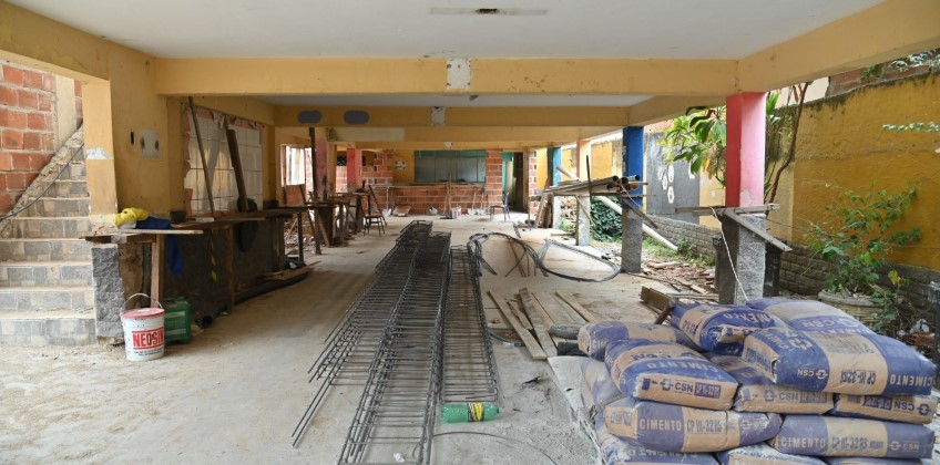 Colégio Municipal Antônio Pereira Bruno é reconstruído em Barra Mansa